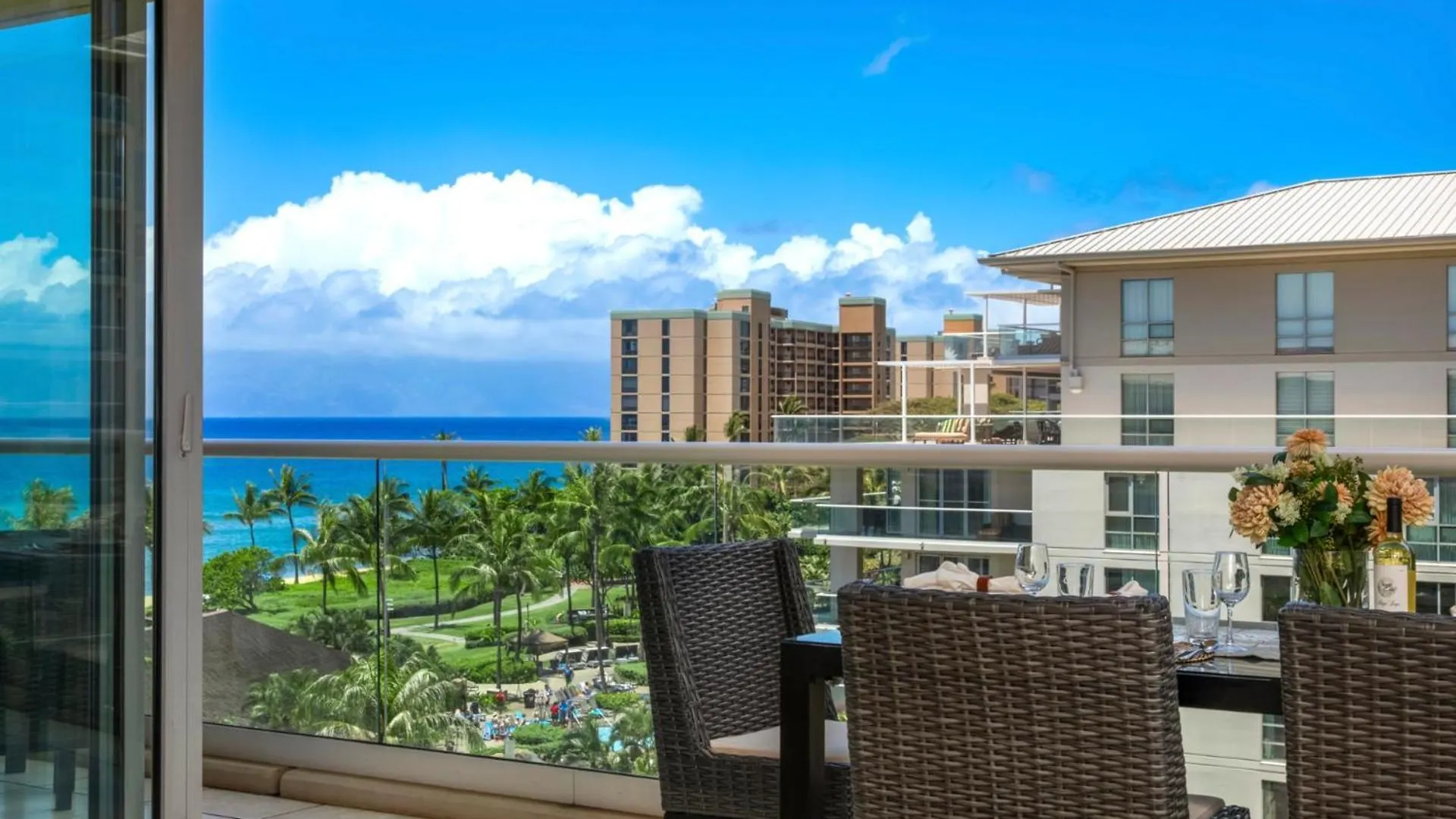 Kbm Resorts Free Car Honua Kai Hokulani Ocean View 2Bedroom Condo Hkh-609 Wraparound Lanai Full Ocean Views Kaanapali