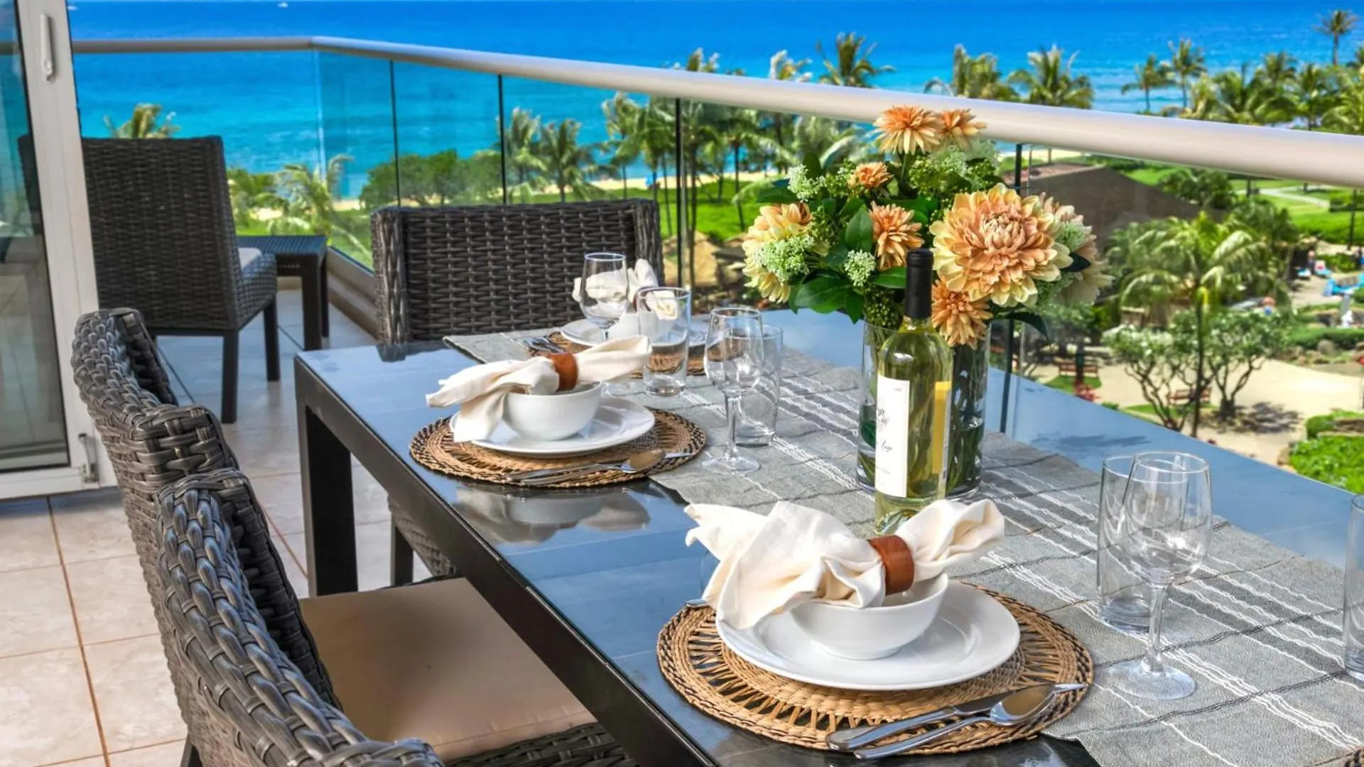 Kbm Resorts Free Car Honua Kai Hokulani Ocean View 2Bedroom Condo Hkh-609 Wraparound Lanai Full Ocean Views 卡纳帕利 0*,  美国